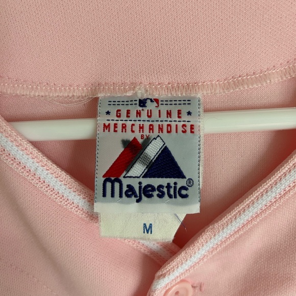 Majestic Pink Kids Red Sox Shirt - Picture 6 of 7